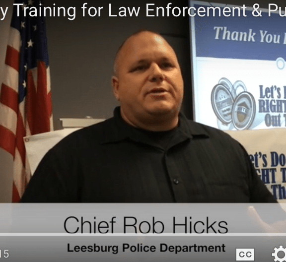 chief rob hicks RITE intelligence training
